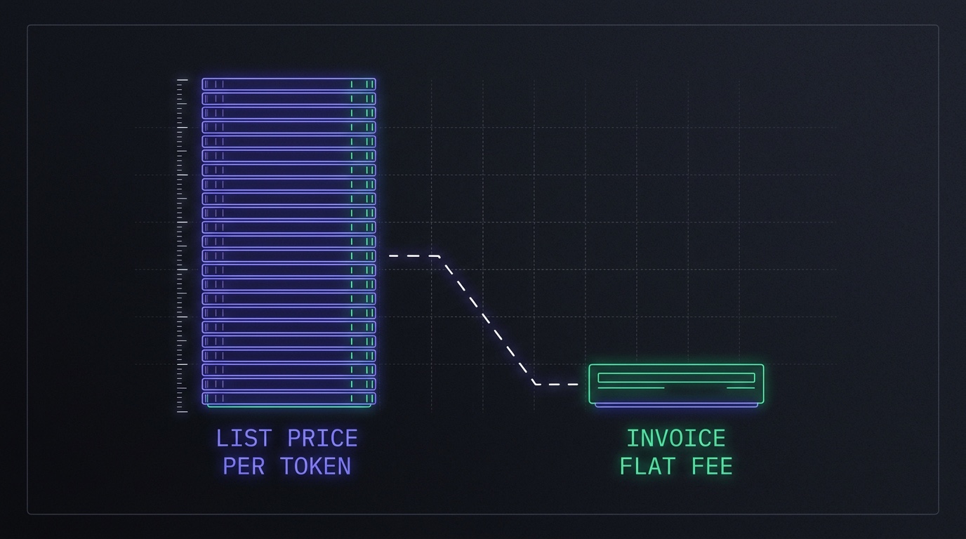 AI Cost Estimate vs Actual: Is That a Bill, or a List Price?