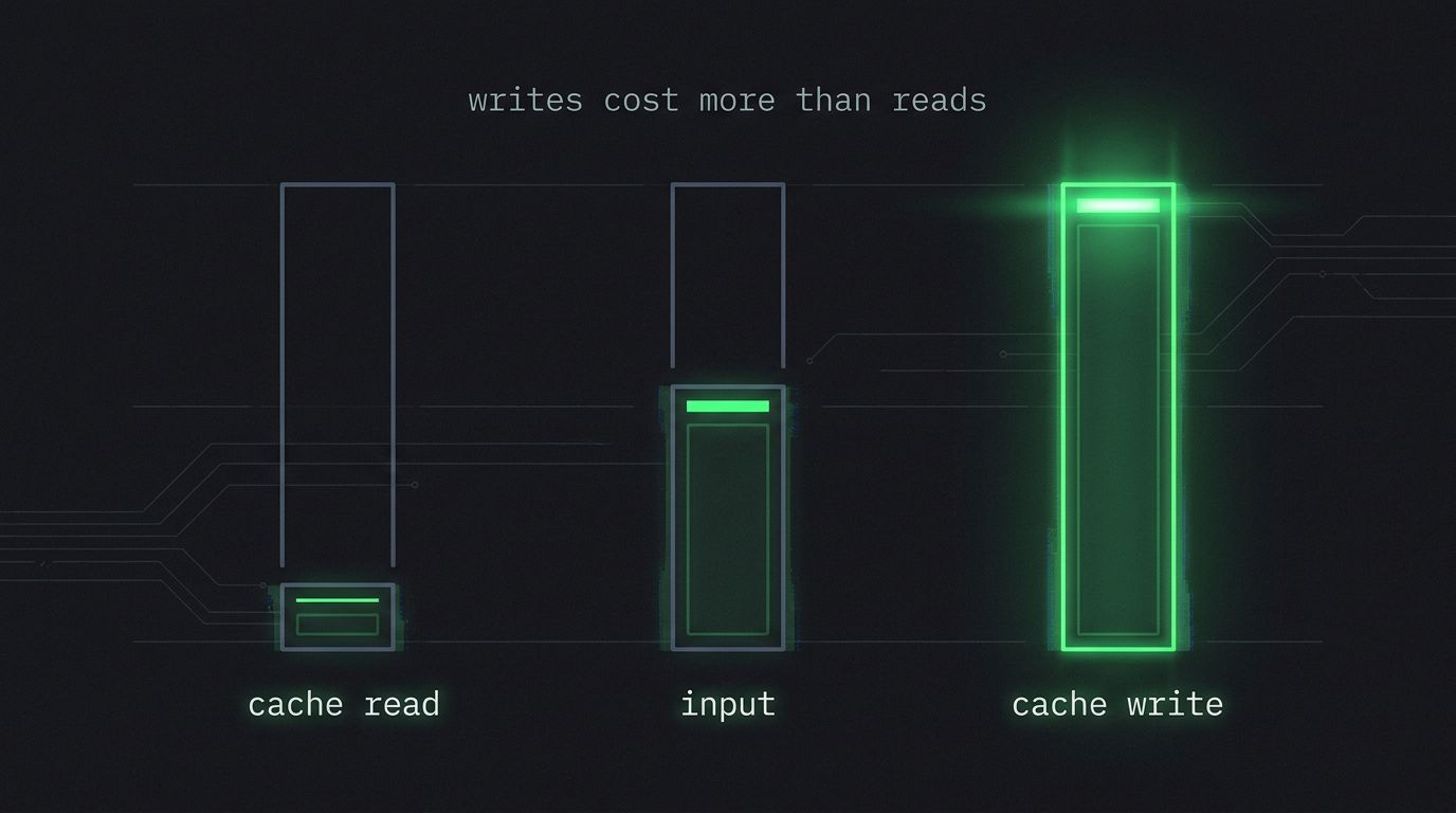 What Actually Costs Money in an Agent Loop